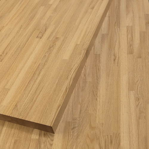 Мебельный щит из дуба сращенный А/В 40x600x4000 Мебельный щит из дуба сращенный А/В 40x600x4000