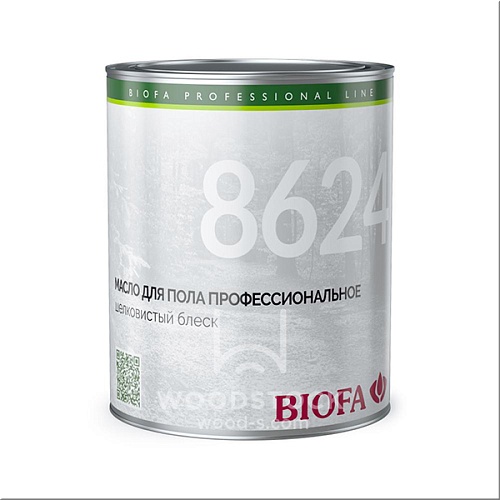 Масло и воск для древесины BIOFA 8624 Масло для пола профессиональное Масло и воск для древесины BIOFA 8624 Масло для пола профессиональное