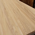 Мебельный щит из ясеня Белый цельноламельный А/В 40х620х2800
