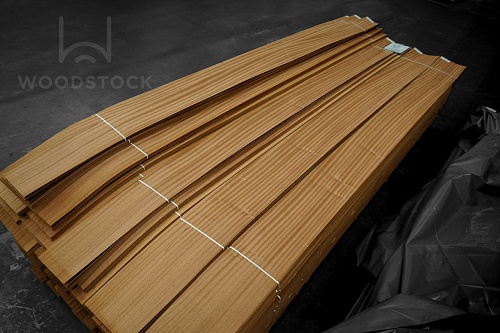 Натуральный шпон Сапеле