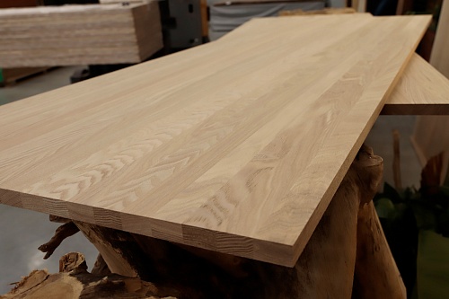 Мебельный щит из Ясеня Дальневосточного цельноламельного