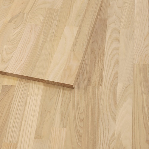 Мебельный щит из ясеня Белый сращенный А/В 340х600х2000 Мебельный щит из ясеня Белый сращенный А/В 340х600х2000