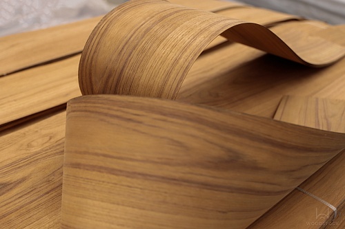 Натуральный шпон Тик Натуральный шпон Тик